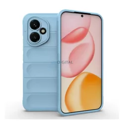   HUSĂ! - Silicon protector de telefon (rezistență la șocuri, protecție cameră, 3D) LIGHT BLUE Honor 400