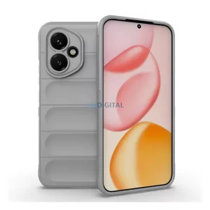 HUSĂ! - Silicon protector de telefon (rezistență la șocuri, protecție cameră, 3D) VERDE deschis Honor 400
