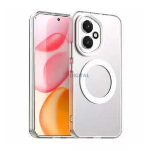 HUSĂ! - Silicon protector de telefon (rezistent la șocuri, spate din plastic, protector de cameră, MagSafe) pentru Honor 400