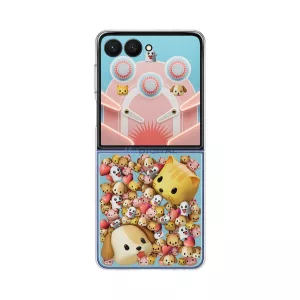 HUSĂ! - SAMSUNG plastic telefon protector (rezistent la șocuri, transparent detașabil + carte de buzunar spate capac) pentru Samsung Galaxy Z Fold7 (SM-F966)