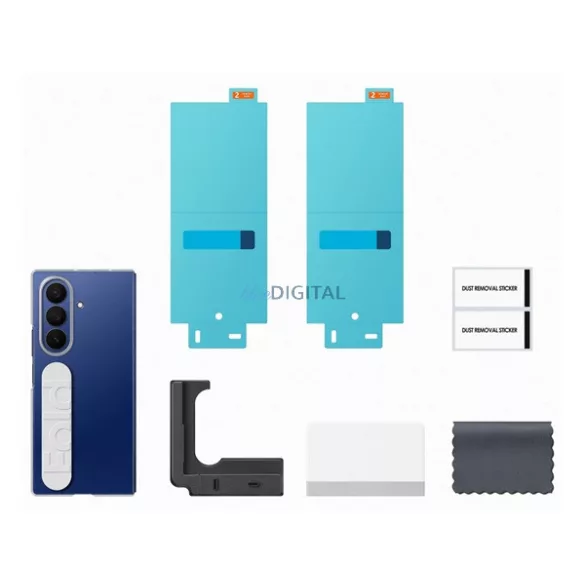 HUSĂ! - SAMSUNG Silicone Phone Cover (curea de mână + protector de ecran) pentru Samsung Galaxy Z Fold7 (SM-F966)