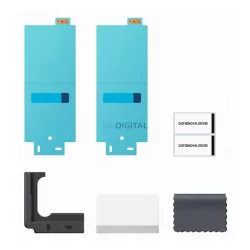   SAMSUNG ecran protector film 2pcs (anti-orbire, ștergeți, afișaj extern + bezel) pentru Samsung Galaxy Z Fold7 (SM-F966)