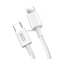   Cablu de date XO (Tip-C - Tip-C, 40W, încărcător rapid PD, 100cm) ALB