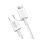 Cablu de date XO (Tip-C - Tip-C, 40W, încărcător rapid PD, 100cm) ALB
