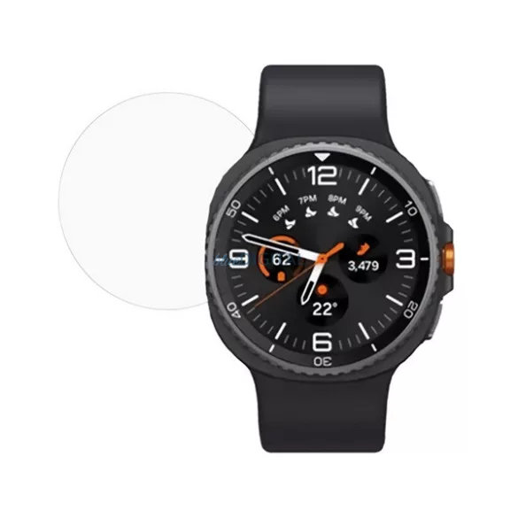 Ecran din sticlă călită (2.5D, 9H) pentru Samsung Galaxy Watch 8 eSIM 44mm (SM-L335), Galaxy Watch 8 44mm (SM-L330)