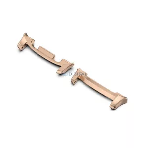 Adaptor conector curea ceas (dimensiune personalizată, 1 pereche, convertor, metal, 22mm) GOLDEN Samsung Galaxy Watch 8 Classic 46mm (SM-L500), Galaxy Watch 8 Classic eSIM 46mm (SM-L505)