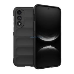   HUSĂ! - Silicon protector de telefon (rezistent la șocuri, protecția camerei, 3D) BLACK OnePlus Nord 5