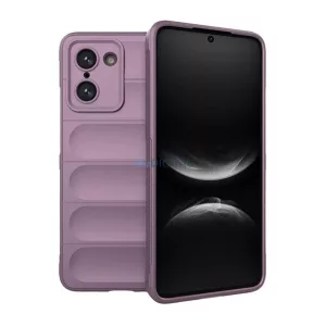 HUSĂ! - Silicon protector de telefon (rezistent la șocuri, protecție cameră, 3D) LILA OnePlus Nord CE 5