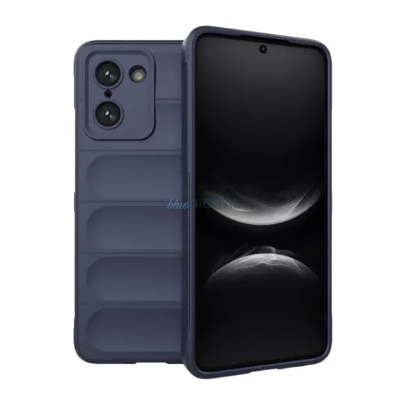 HUSĂ! - Silicon protector de telefon (rezistent la șocuri, protecția camerei, 3D) CUTTING BLUE OnePlus Nord CE 5