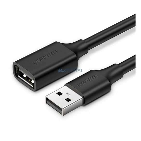 UGREEN Extensie cablu de date USB (USB - USB, 500cm) NEGRU