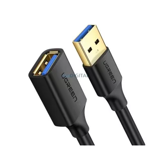 UGREEN Extensie cablu de date USB (USB 3.0 - USB 3.0, 150cm) NEGRU
