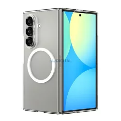   HUSĂ! - SPIGEN AIRSKIN silicon protector de telefon (rezistent la impact, model de carbon, MagSafe) WHITE Samsung Galaxy Z Fold7 (SM-F966)