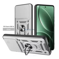   HUSĂ! - Protector de telefon din silicon Defender (rezistent la șocuri, inel de reținere, protector de cameră) EZÜST Xiaomi Poco F7 Pro