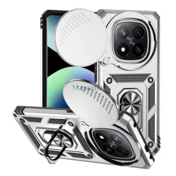   HUSĂ! - Protector de telefon din silicon Defender (rezistent la șocuri, inel de reținere, protector de cameră) EZÜST Xiaomi Redmi Note 14 Pro Plus 5G