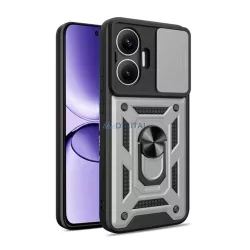   HUSĂ! - Defender silicon protector de telefon (rezistent la șocuri, inel de reținere, protector de cameră) EZÜST Xiaomi Poco F7