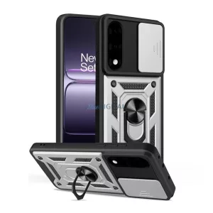 HUSĂ! - Protector de telefon din silicon Defender (rezistent la șocuri, inel de reținere, protector pentru cameră) EZÜST OnePlus Nord 5