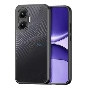 HUSĂ! - DUX DUCIS AIMO silicon protector de telefon (rezistent la șocuri, protector de cameră, mat, val) BLACK Xiaomi Poco F7