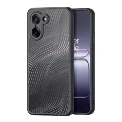   HUSĂ! - DUX DUCIS AIMO silicon protector de telefon (rezistent la șocuri, protector de cameră, mat, val) BLACK OnePlus Nord CE5