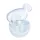 HOCO EW202 cască bluetooth STAREO (v5.4, TWS, microfon + încărcător) LIGHT BLUE