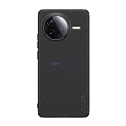   HUSĂ! - NILLKIN SUPER FROSTED PRO MAGNETIC plastic protector de telefon (magnetic, rezistent la impact, cauciucat) BLACK Xiaomi Poco F7 Pro