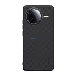 HUSĂ! - NILLKIN SUPER FROSTED PRO MAGNETIC plastic protector de telefon (magnetic, rezistent la impact, cauciucat) BLACK Xiaomi Poco F7 Pro