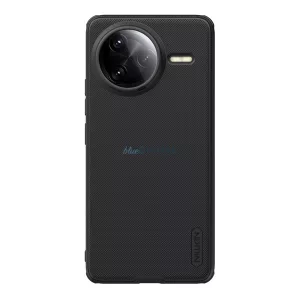 HUSĂ! - NILLKIN SUPER FROSTED PRO plastic protector de telefon (rezistent la impact, cauciucat, suprafață aspră) BLACK Xiaomi Poco F7 Ultra