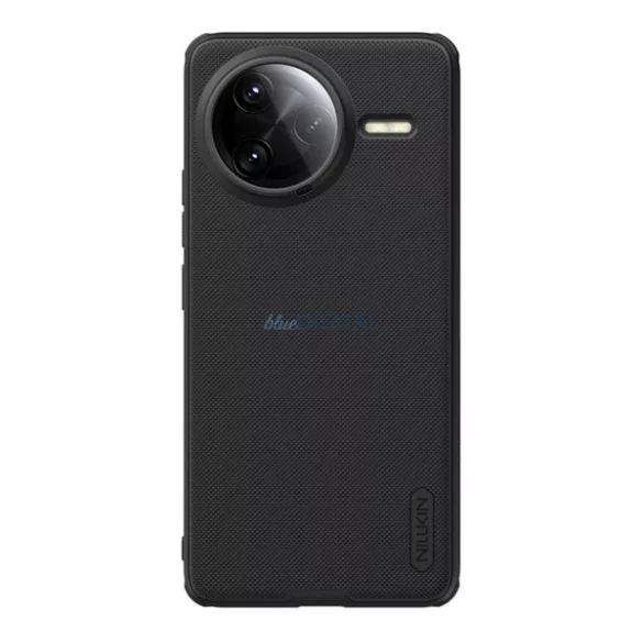 HUSĂ! - NILLKIN SUPER FROSTED PRO plastic protector de telefon (rezistent la impact, cauciucat, suprafață aspră) BLACK Xiaomi Poco F7 Ultra