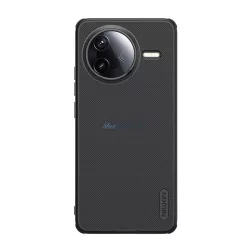   HUSĂ! - NILLKIN SUPER FROSTED PRO plastic protector de telefon (rezistent la impact, cauciucat, suprafață aspră) BLACK Xiaomi Poco F7 Pro