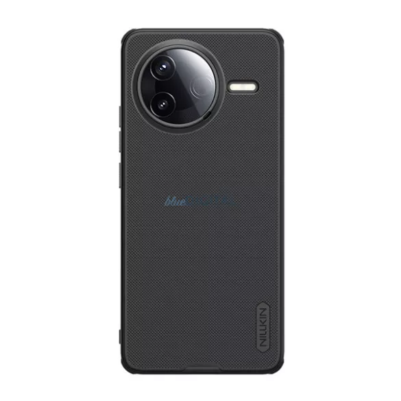 HUSĂ! - NILLKIN SUPER FROSTED PRO plastic protector de telefon (rezistent la impact, cauciucat, suprafață aspră) BLACK Xiaomi Poco F7 Pro