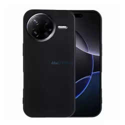  HUSĂ! - Capac de telefon din silicon (mat) BLACK Xiaomi Poco F7 Pro