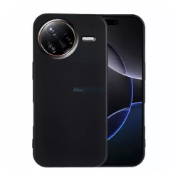   HUSĂ! - Capac de telefon din silicon (mat) BLACK Xiaomi Poco F7 Ultra