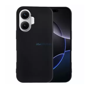 HUSĂ! - Capac de telefon din silicon (mat) BLACK Xiaomi Poco F7