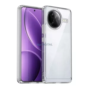 HUSĂ! - Silicon protector de telefon (rezistent la șocuri, spate transparent) pentru Xiaomi Poco F7 Ultra