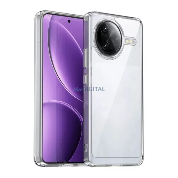HUSĂ! - Silicon protector de telefon (rezistent la șocuri, spate transparent) pentru Xiaomi Poco F7 Ultra