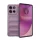 HUSĂ! - Silicon protector pentru telefon (rezistent la șocuri, protecție cameră, 3D) LILA Motorola Moto G86 5G (XT2527)