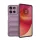 HUSĂ! - Silicon protector pentru telefon (rezistent la șocuri, protecție cameră, 3D) LILA Motorola Moto G56 (XT2529)