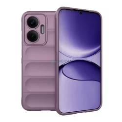   HUSĂ! - Silicon protector de telefon (rezistent la șocuri, protector de cameră, 3D) LILA Xiaomi Poco F7