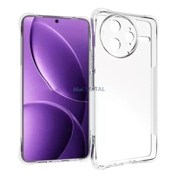HUSĂ! - Silicon protector de telefon (rezistență la șocuri, colț hover) pentru Xiaomi Poco F7 Ultra