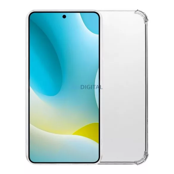 HUSĂ! - Protecție siliconică pentru telefon (rezistentă la impact, colț de ridicare) pentru Motorola Edge 60 Pro 5G (XT2507-1)