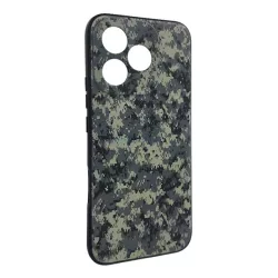   HUSĂ! - Silicon protector de telefon (rezistent la șocuri, protector de cameră, model de camuflaj) CUTTING TIP Honor 400 Lite