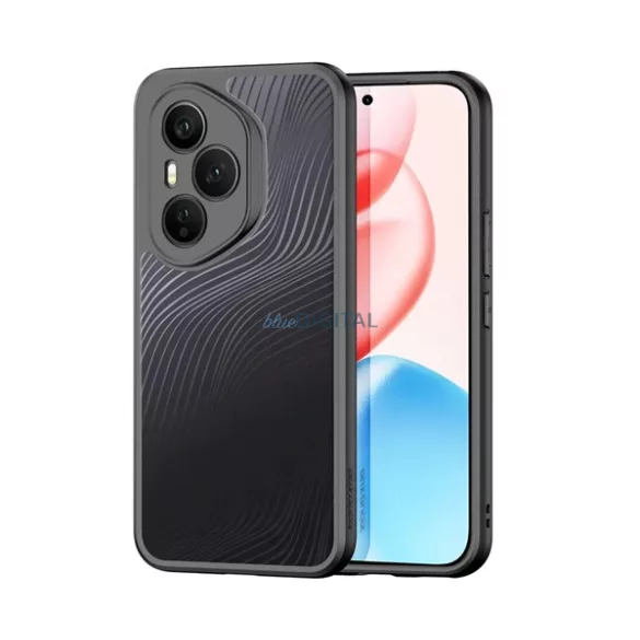 HUSĂ! - DUX DUCIS AIMO silicon protector de telefon (rezistent la șocuri, protector de cameră, mat) BLACK Honor 400 Pro