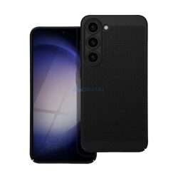   HUSĂ! - Protecție din plastic pentru telefon (respirabilă, cu găuri, protecție pentru cameră) BLACK Samsung Galaxy A17 5G (SM-A176)