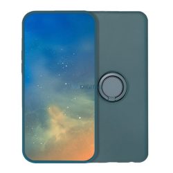   Protector de telefon din silicon (inel de montare, interior din microfibră de pluș, magnetic, protector de cameră) pernă pliabilă pentru Samsung Galaxy A17 5G (SM-A176)
