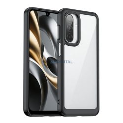   Silicon protector de telefon (rezistent la șocuri, spate transparent) BLACK Samsung Galaxy A17 5G (SM-A176)