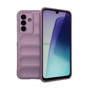 HUSĂ! - Silicon protector pentru telefon (rezistent la șocuri, protecție cameră, 3D) LILA Samsung Galaxy A17 5G (SM-A176)