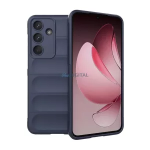 HUSĂ! - Silicon protector de telefon (rezistent la șocuri, protecția camerei, 3D) CUTTING BLUE Samsung Galaxy S25 FE (SM-S731)