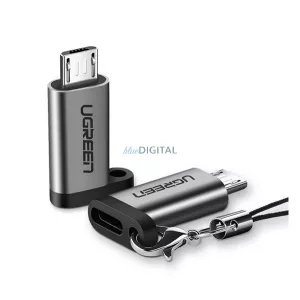 Adaptor UGREEN (mufă Type-C - microUSB, transfer de date și încărcare)