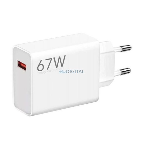 XIAOMI HYPERCHARGE încărcător de rețea Priză USB (67W, încărcător rapid) ALB