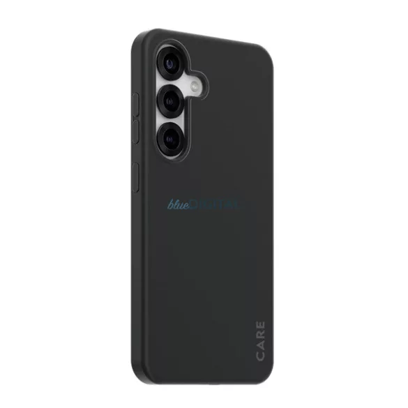 HUSĂ! - PANZERGLASS CARE FASHIONABLE silicon protector de telefon (rezistent la șocuri, ultra-subțire, protector de cameră) BLACK Samsung Galaxy S25 (SM-S931)