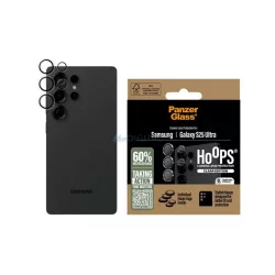   Sticlă de protecție a camerei PANZERGLASS HOOPS (9H + cadru) pentru Samsung Galaxy S25 Ultra (SM-S938)